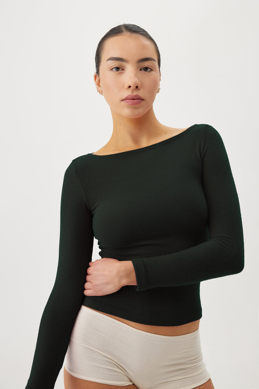Cyra Boatneck Top