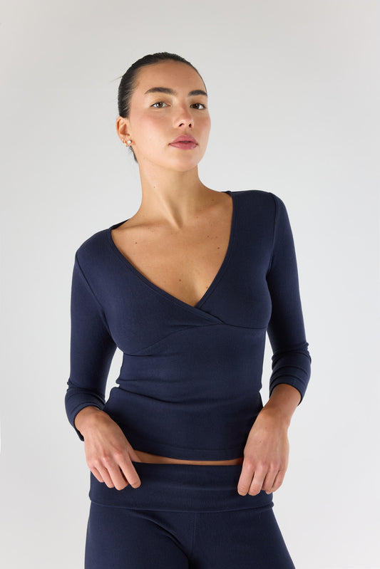 Leni V-Neck Top