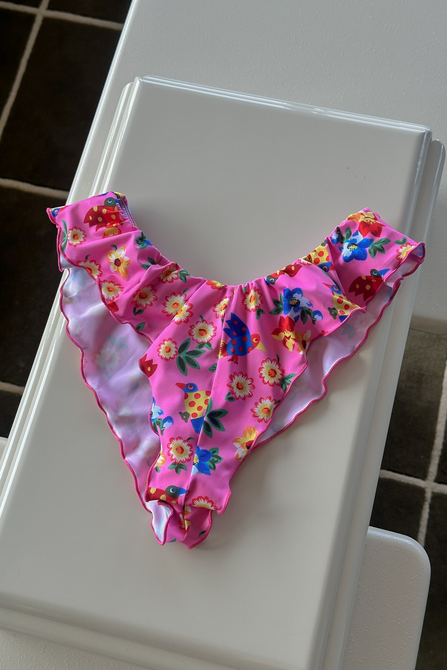 Giada bottoms Pink Plumeria