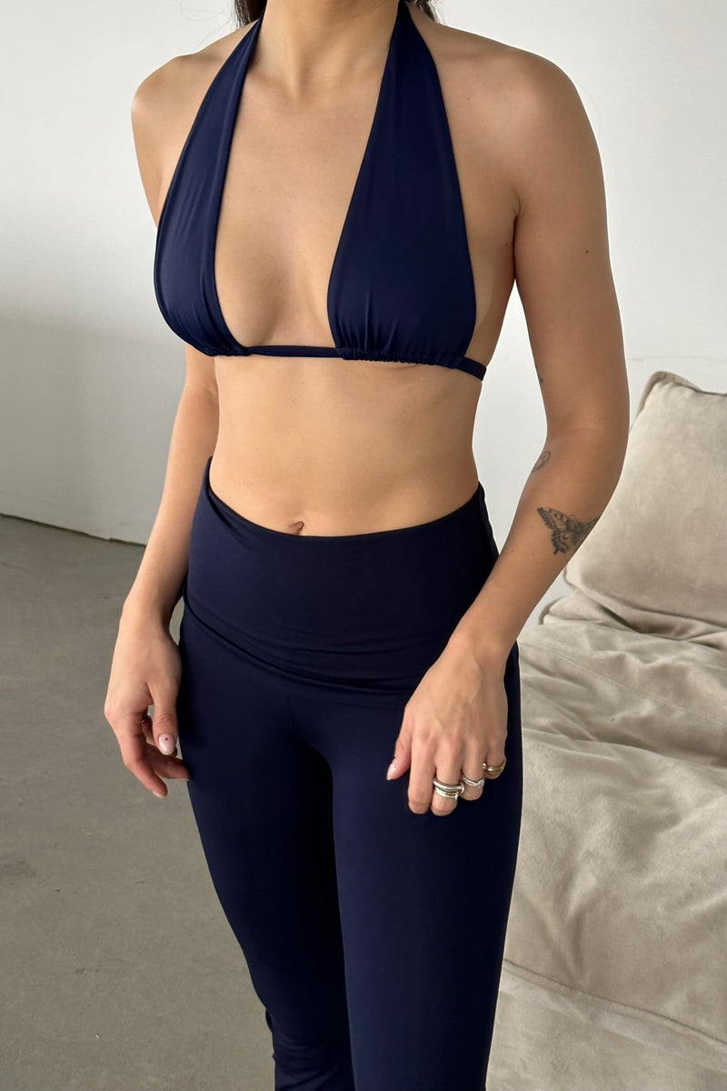 Foldover yoga pant